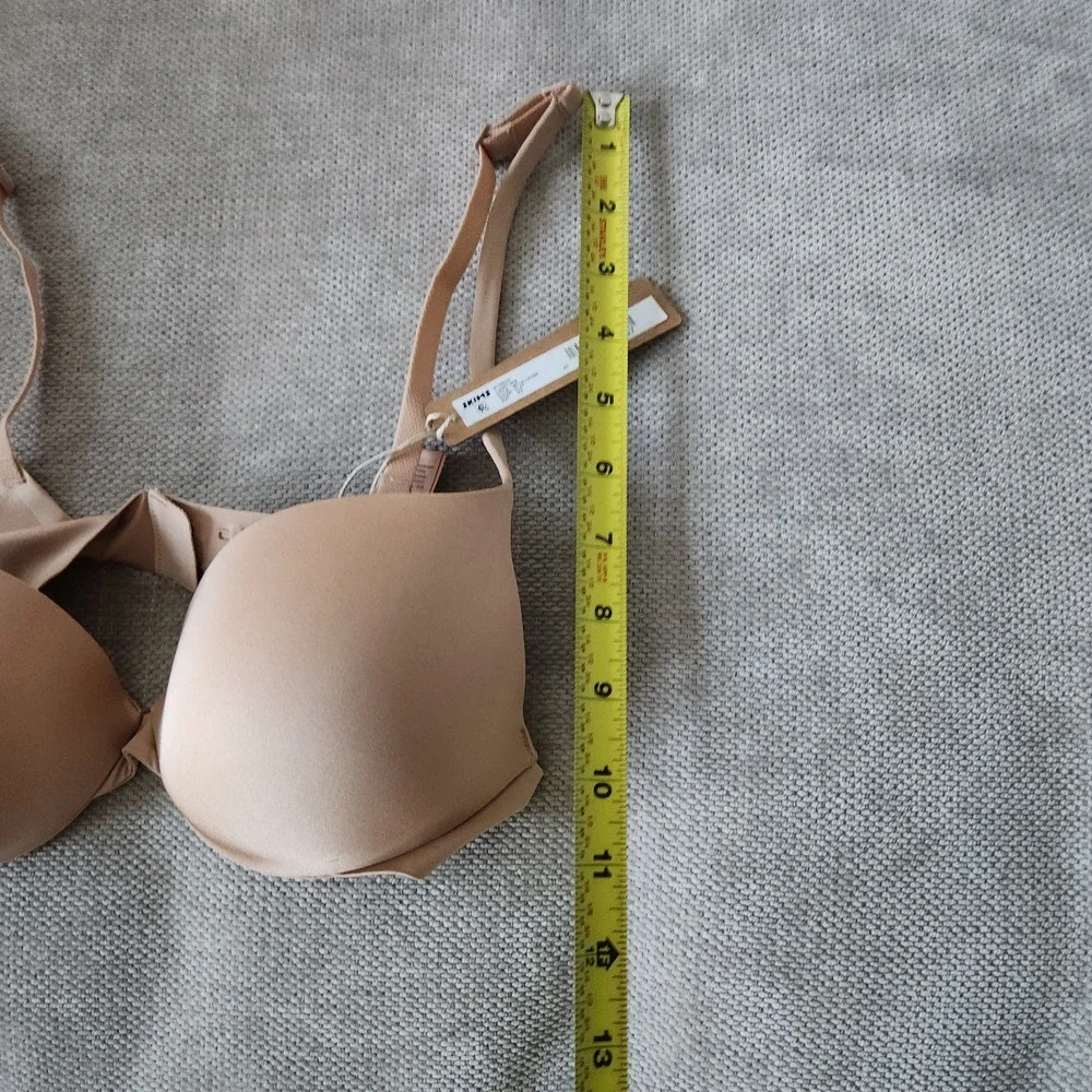 Skims 34A Clay Beige Ultimate T-Shirt Bra BR-LIG-12173W NWT